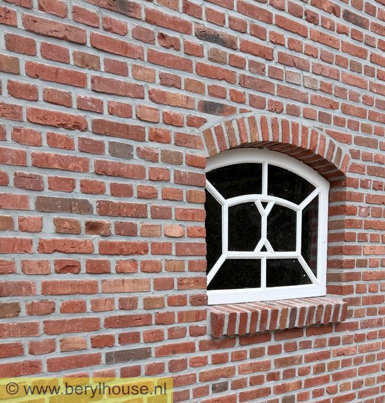 Metselstenen rood genuanceerd gesinterd wasserstrich getrommeld WF (per stuk)