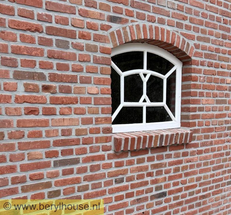 Metselstenen rood genuanceerd gesinterd wasserstrich getrommeld WF (per stuk)